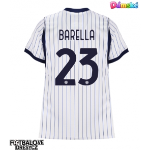 Inter Milan Nicolo Barella #23 Dámské Venkovní Dres 2026-27 Krátký Rukáv